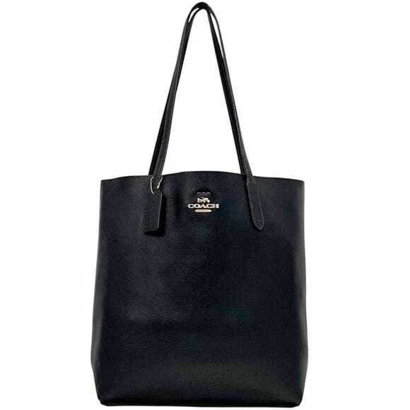 Coach Thea Tote Bag ec-24527 Black CP037 Leather